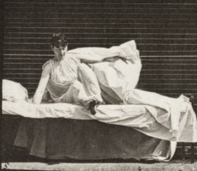 Plate 265 Getting out of bed — figure reference